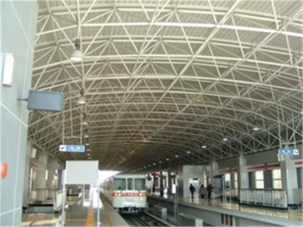 宣威仓储物流网架加工厂家案例